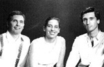 Miguel Vellinho, Sandra Vargas e Luiz André Cherubini: os fundadores